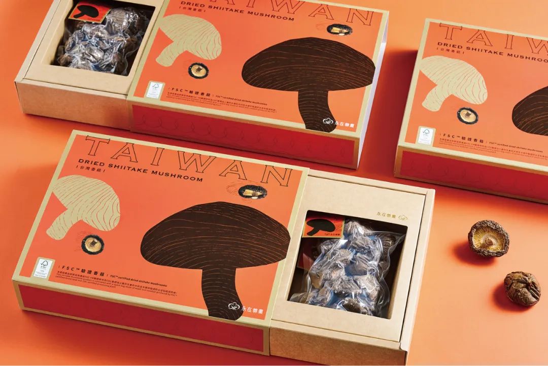 深圳品牌設(shè)計(jì)｜打造香菇高品質(zhì)的質(zhì)感——臺(tái)灣省永在林業(yè)香菇干包裝設(shè)計(jì)