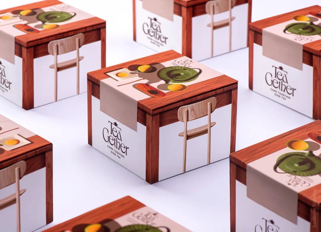 深圳品牌設計｜腦洞是真的大，借助包裝結(jié)構(gòu)還原喝茶場景